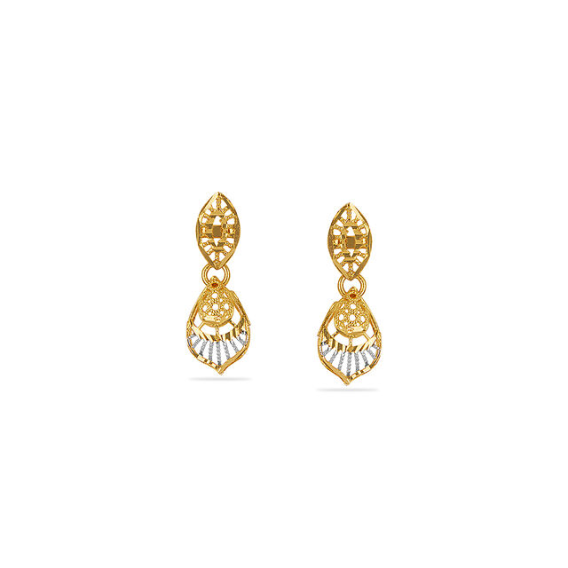 Tanishq 22 Karat Gold Necklace Set 3