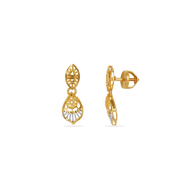 Tanishq 22 Karat Gold Necklace Set 4