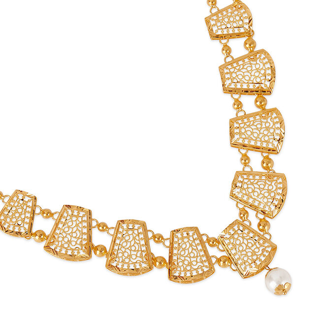 Tanishq 22KT Gold Necklace Set for Women 2