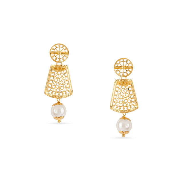 Tanishq 22KT Gold Necklace Set for Women 4