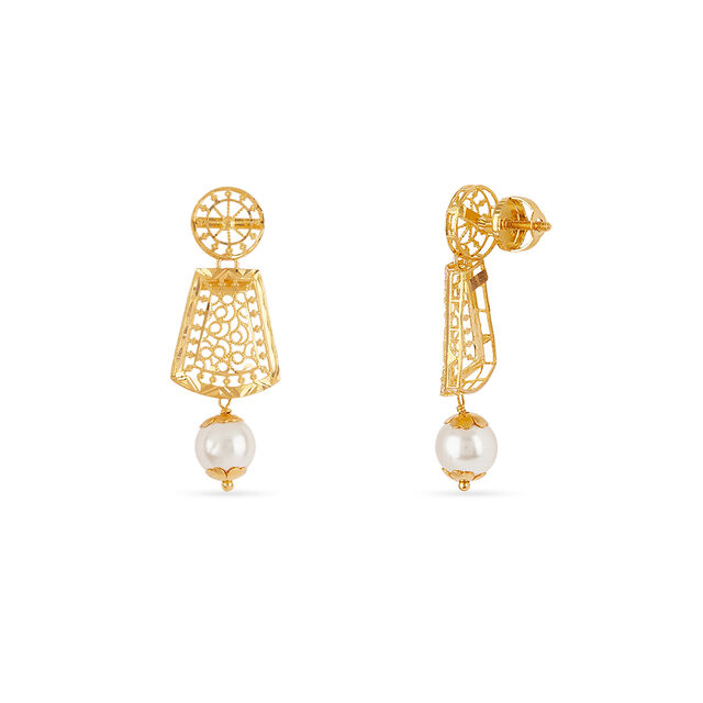 Tanishq 22KT Gold Necklace Set for Women 5