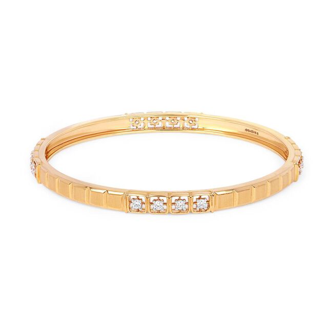 Tanishq 22KT Diamond Bangle for Women 