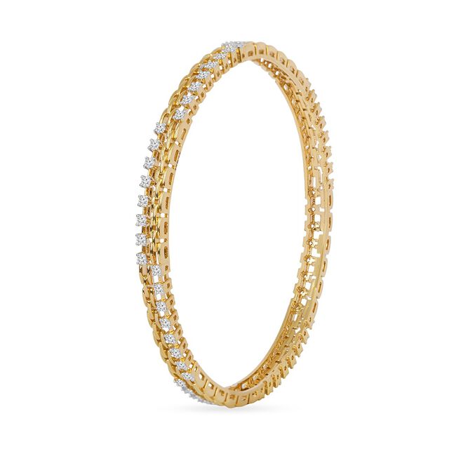 Tanishq 22KT Diamond Bangle for Women 2