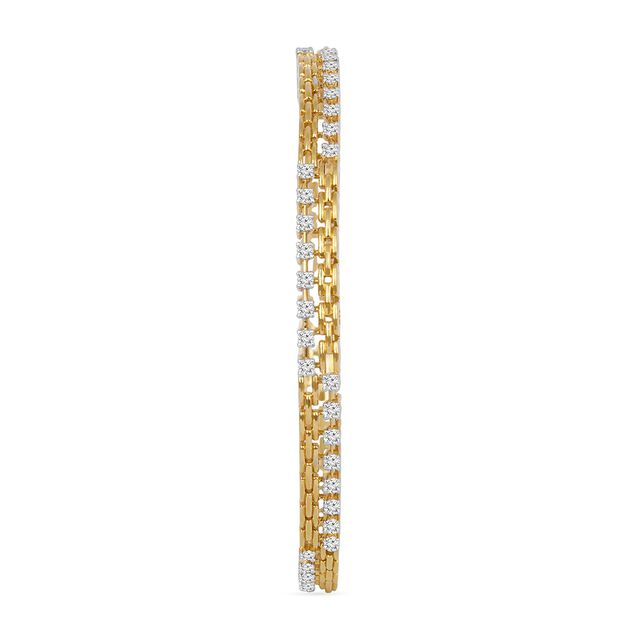 Tanishq 22KT Diamond Bangle for Women 4