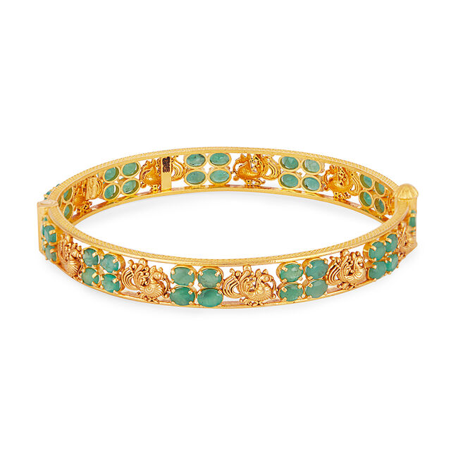 Tanishq 22KT Gold Bangle for Women 