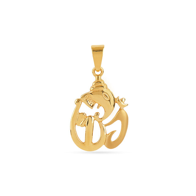 Tanishq 22KT  Gold Pendant  for Women 