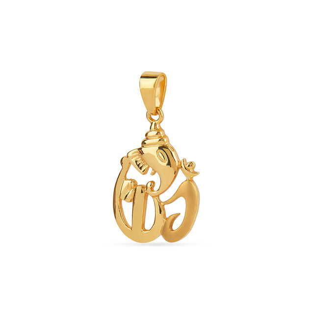 Tanishq 22KT  Gold Pendant  for Women 2