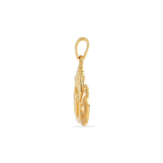 Tanishq 22KT  Gold Pendant  for Women 3