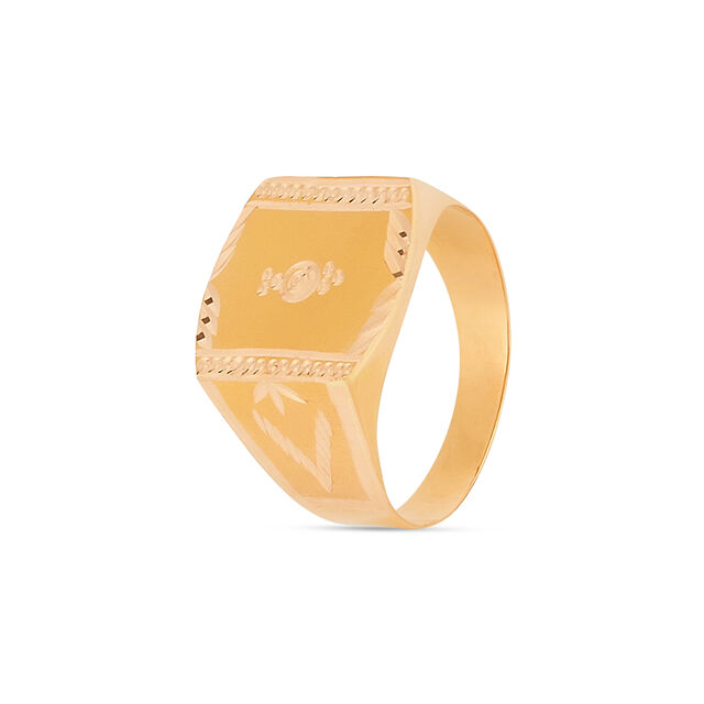 Tanishq 22KT Gold Finger Ring for Men 2