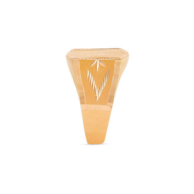 Tanishq 22KT Gold Finger Ring for Men 4