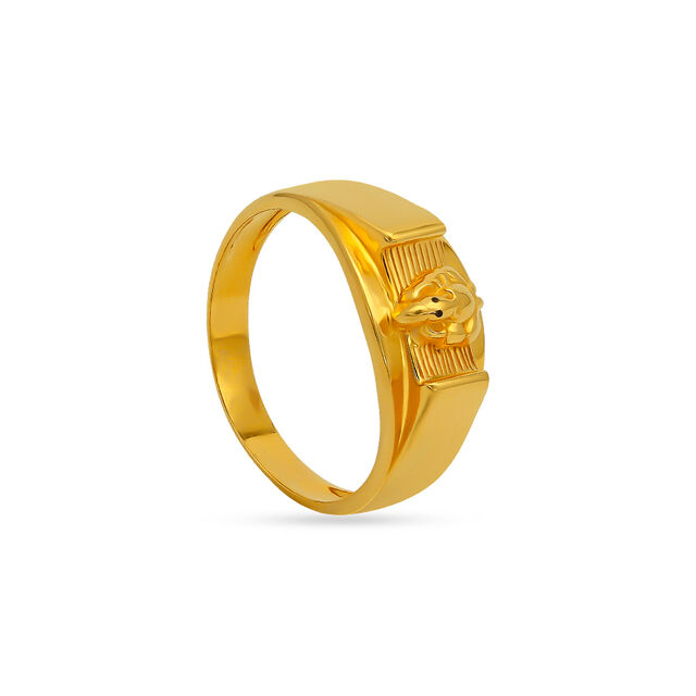 Tanishq 22 KT Gold Finger Ring for Women