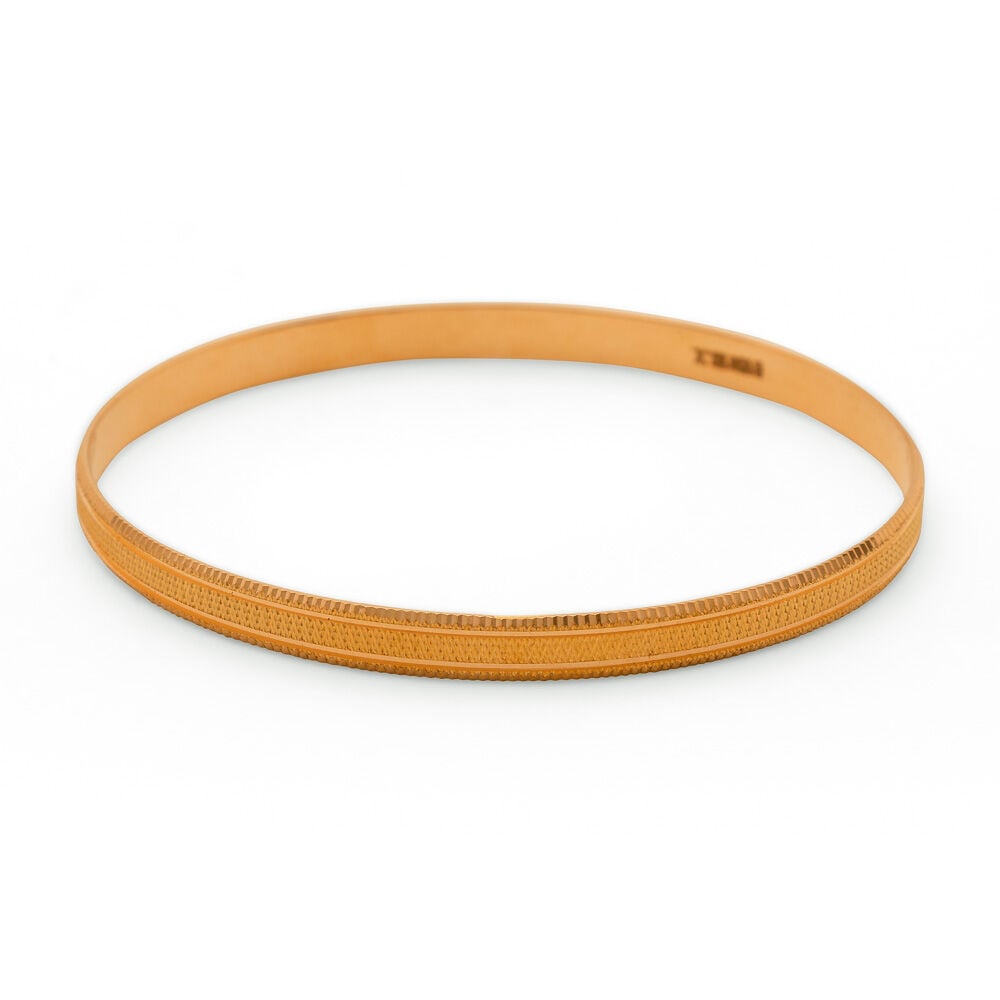 Gold Classic Bangle