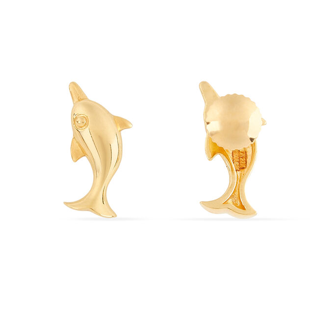 Tanishq 22KT Gold Earrings 4