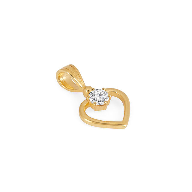 Tanishq 22KT Gold Pendant for Women 2