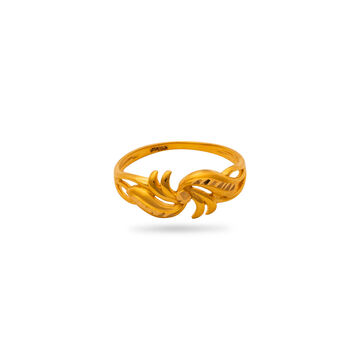 Sunrise Majesty Blossom Gold Ring