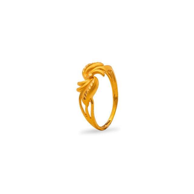 Sunrise Majesty Blossom Gold Ring,,hi-res