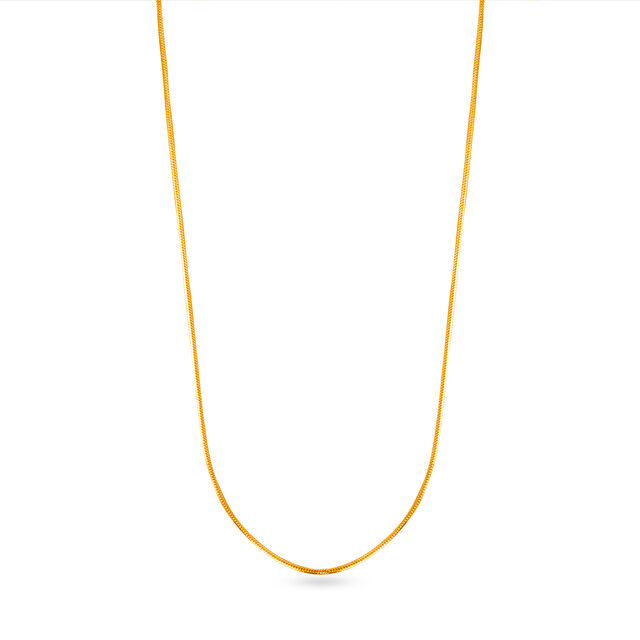 Tanishq 22 Karat Gold Chain for Women