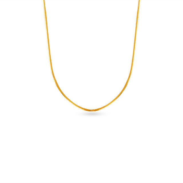 Tanishq 22 Karat Gold Chain for Women