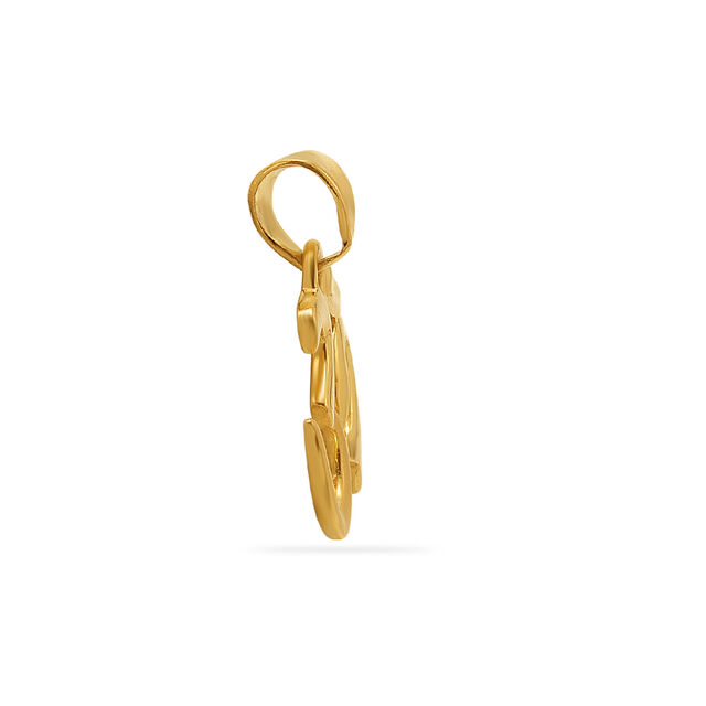 Tanishq 22KT Gold Pendant for Women 2