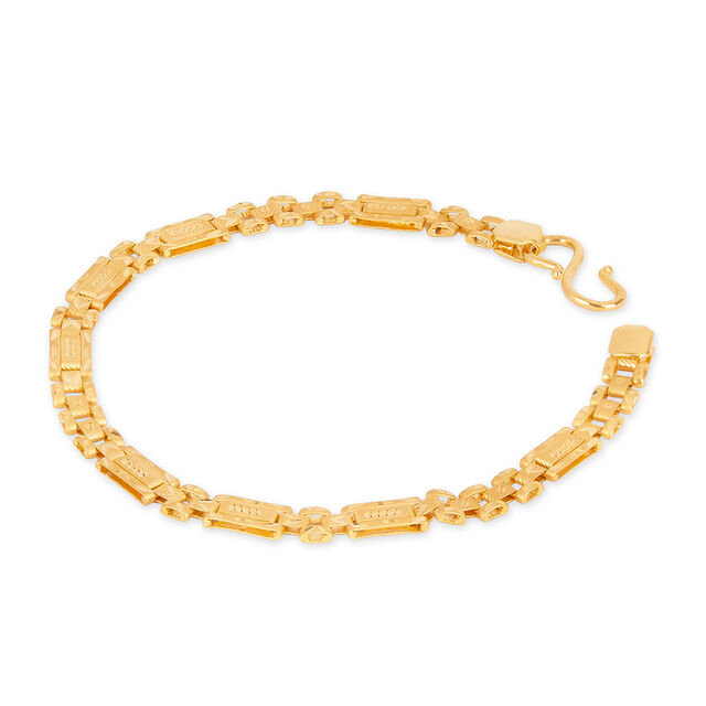 Tanishq 22KT Gold Bracelet for Men 2