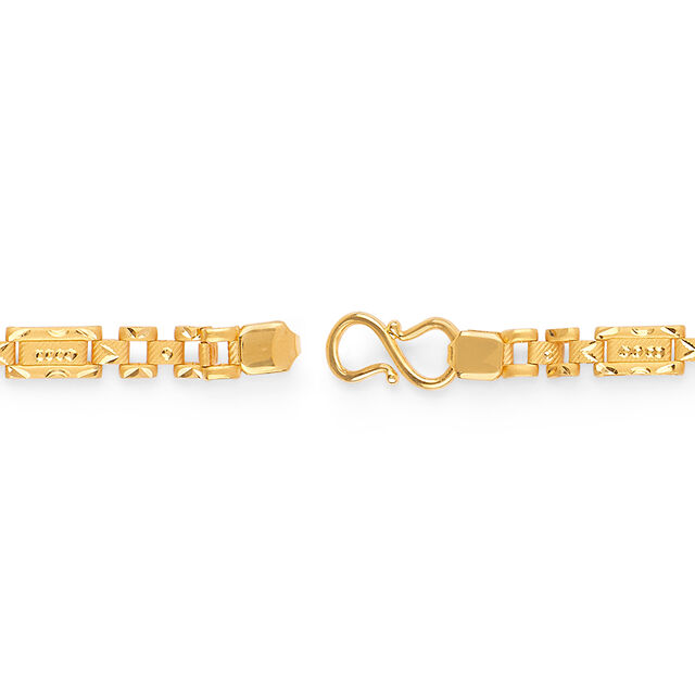 Tanishq 22KT Gold Bracelet for Men 4