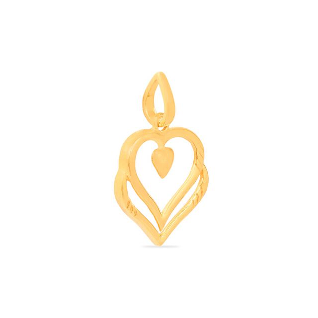 Tanishq 22KT Gold Pendant,,hi-res 3