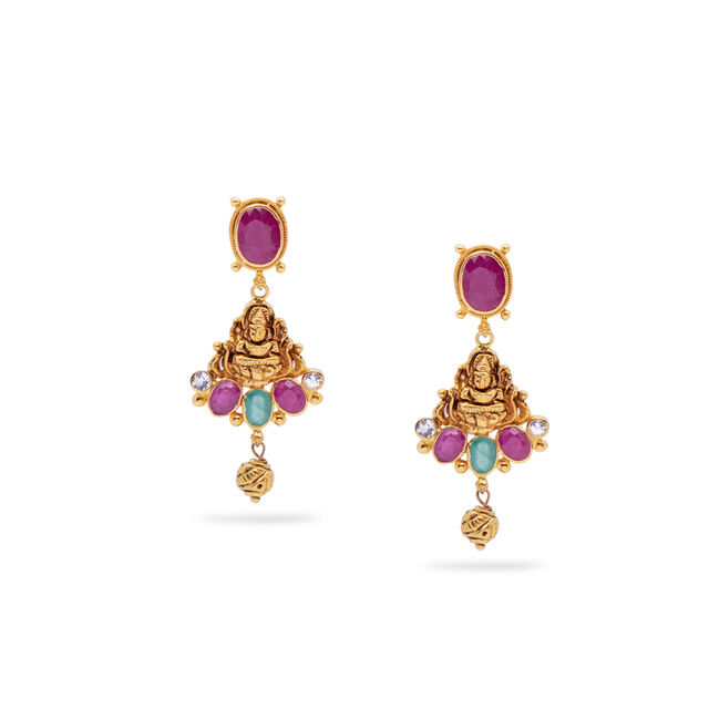 Two-layered Divine Navaratna set,,hi-res