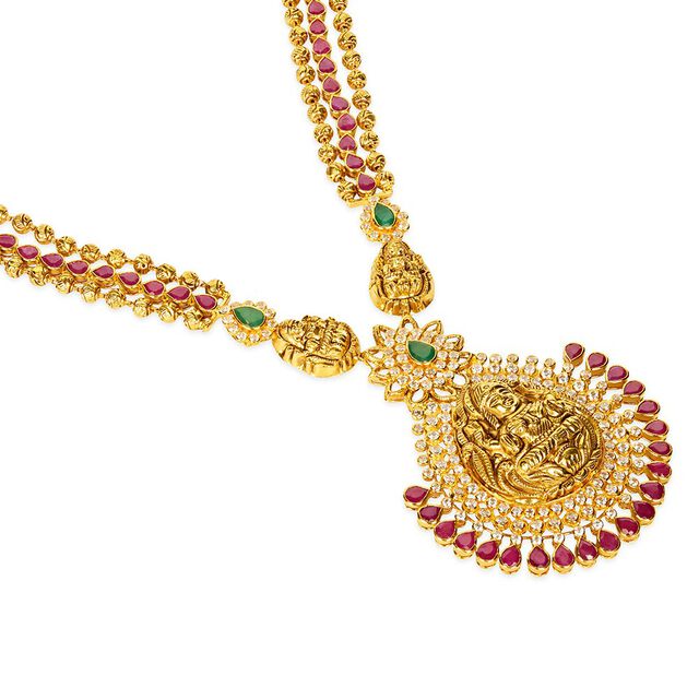 Tanishq 22KT Gold Haaram for Women 4