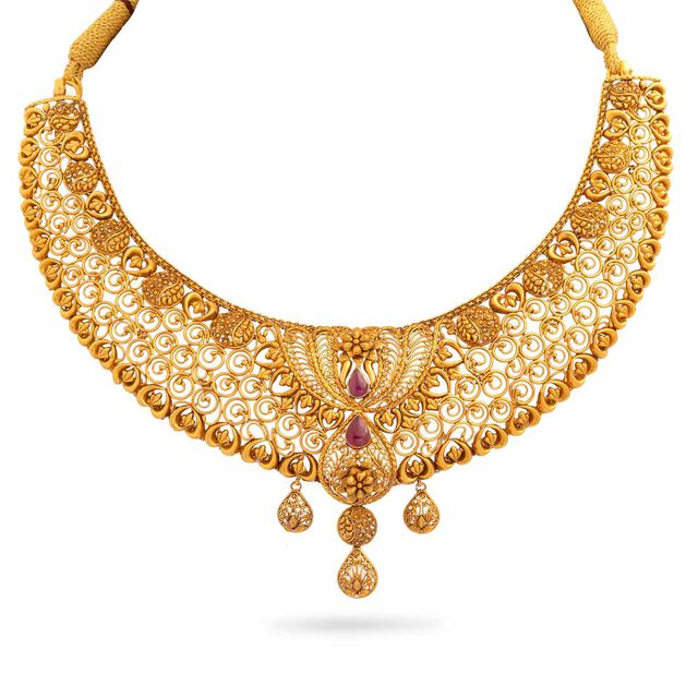 Filigree Shingar Necklace,,hi-res 