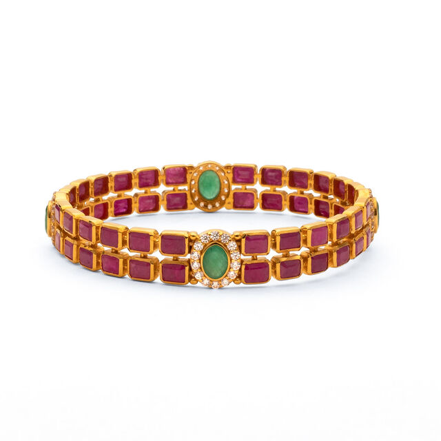 Tanishq Gold Bangle,,hi-res 
