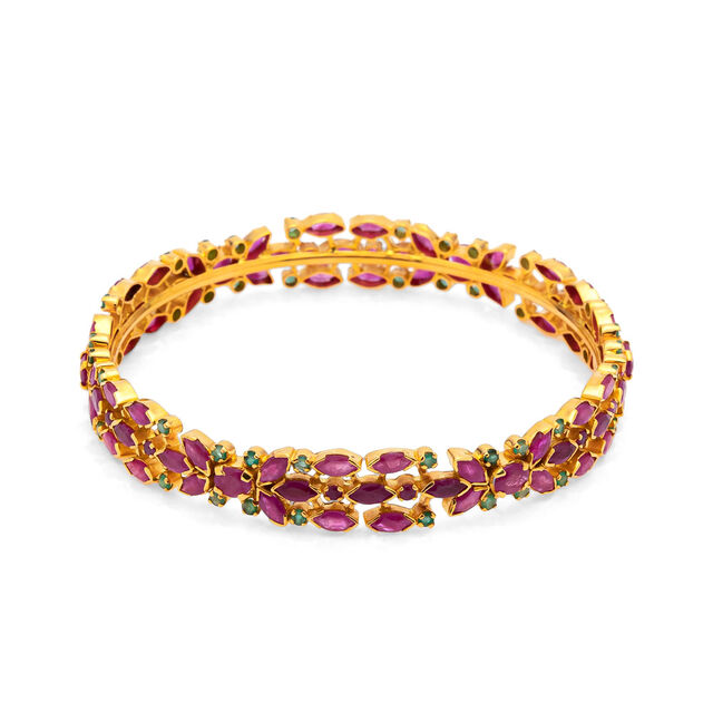 Gold Gem Bangle,,hi-res 