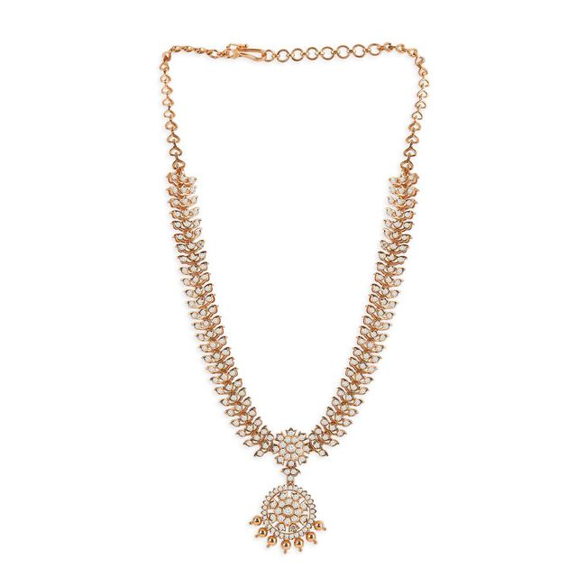 Tanishq 22KT Diamond Necklace for Women 