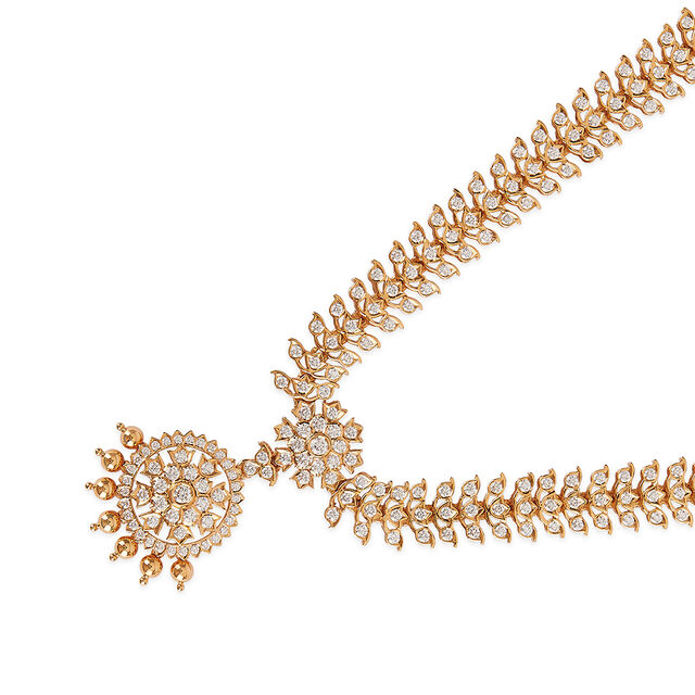 Tanishq 22KT Diamond Necklace for Women 4