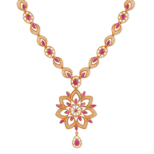 Tanishq 22KT  Necklace for Women 4