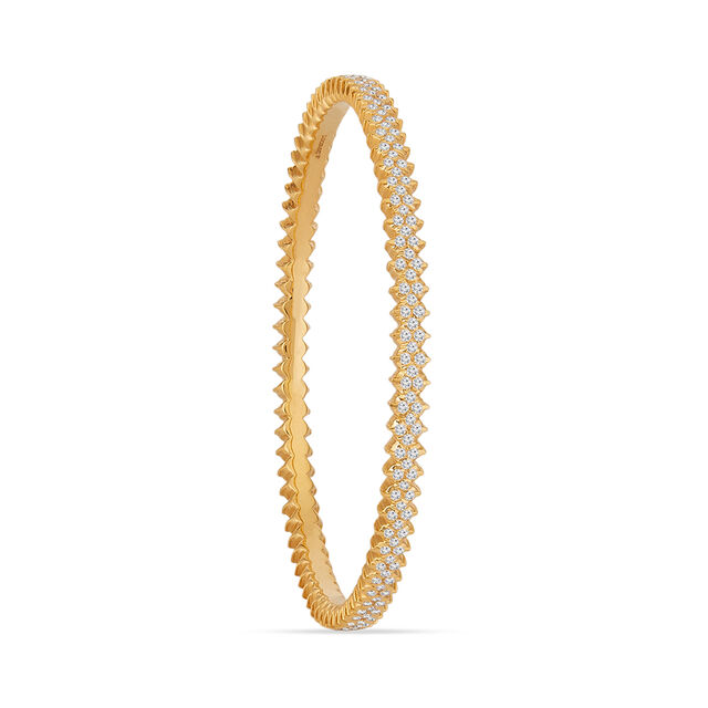 Tanishq 22KT Diamond Bangle for Women 2