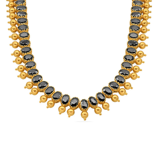 Tanishq 22 Karat Gold Necklace Set for Women 5