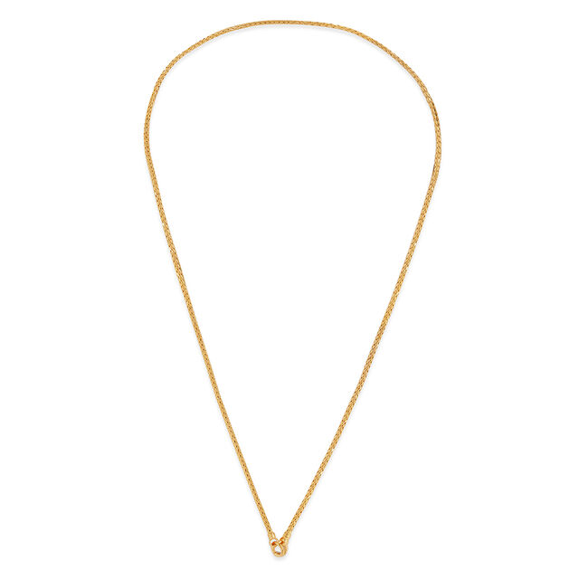 Tanishq 22KT Gold Chain for Women 