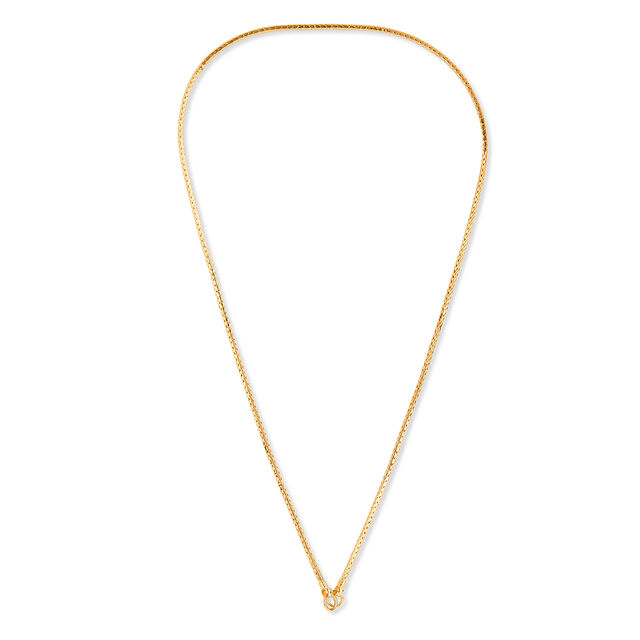 Tanishq 22KT Gold Chain for Women 
