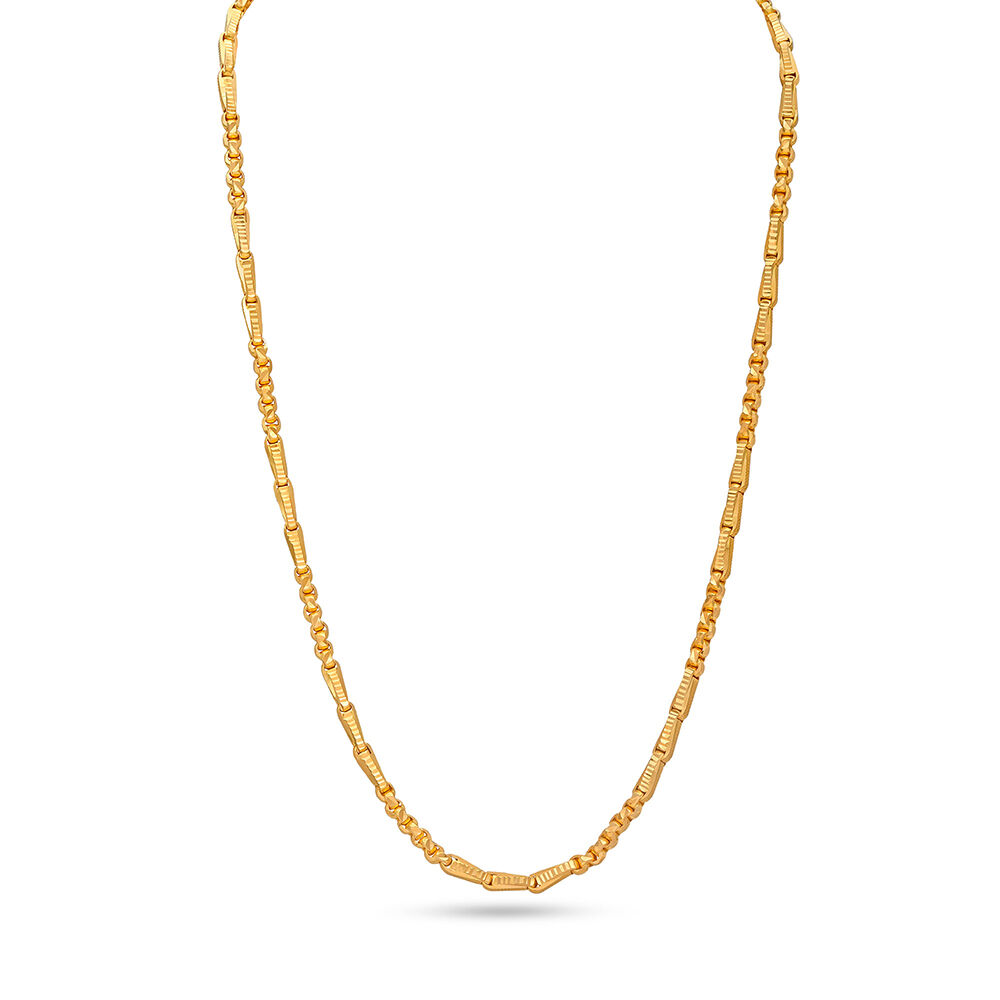 Tanishq lightweight gold chain designs with price 2025