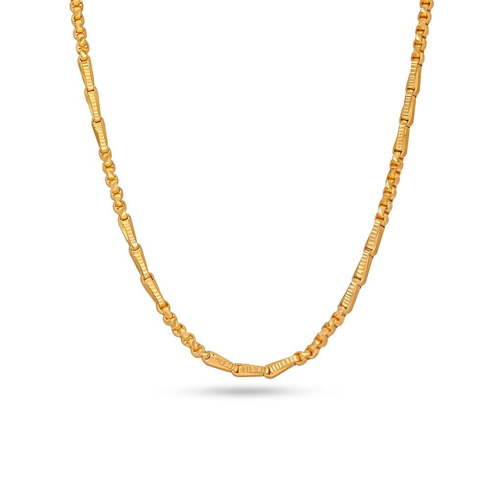 Tanishq gold chain images with price online