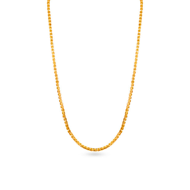 Tanishq 22 Karat Gold Chain for Women 