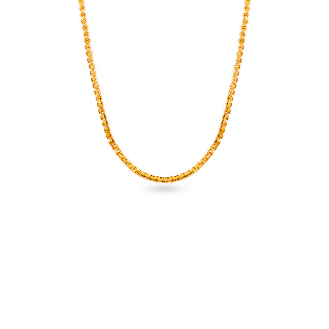 Tanishq 22 Karat Gold Chain for Women 2
