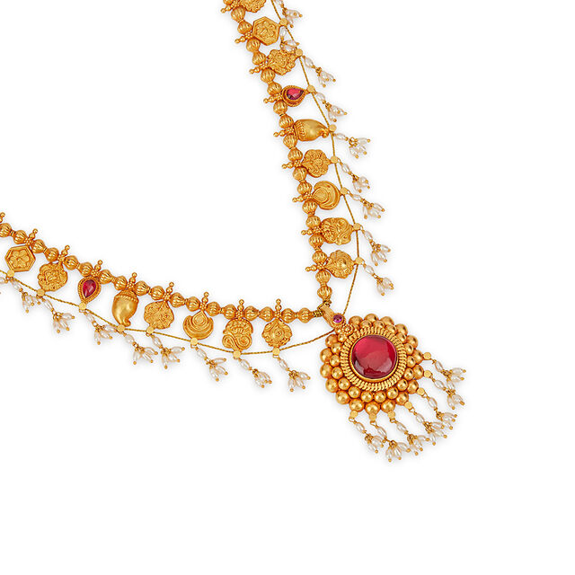 Tanishq 22KT Gold Haaram for Women 3