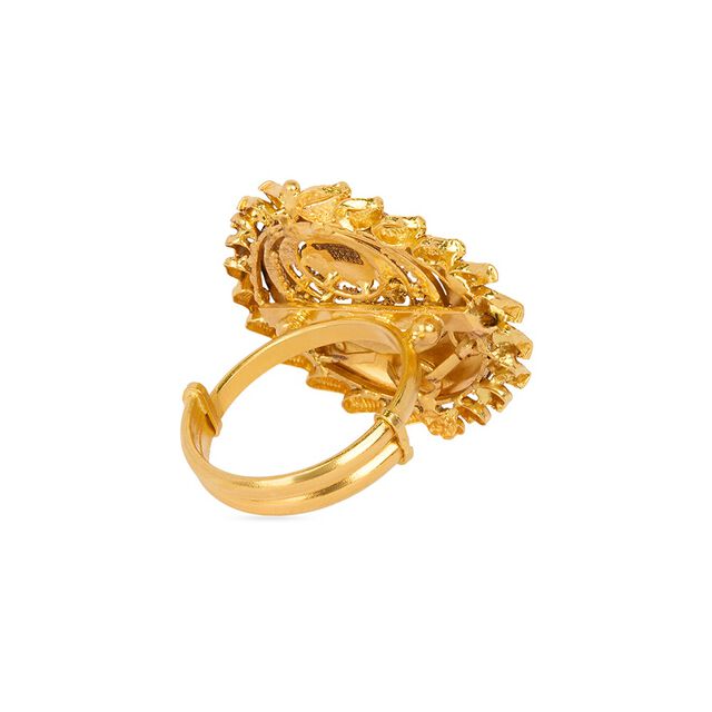 Tanishq 22KT Gold Finger Ring for Women 2