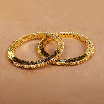 Tanishq 22 Karat Gold Bangle for Women