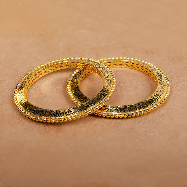Tanishq 22 Karat Gold Bangle for Women 