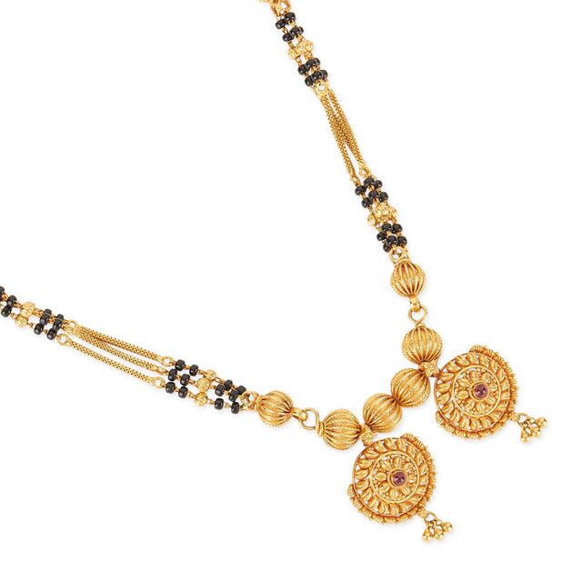 Tanishq 22KT Gold Mangalsutra for Women 3