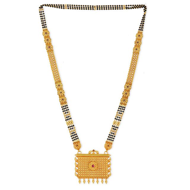 Tanishq 22KT Gold Mangalsutra for Women 