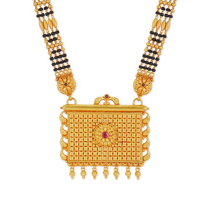 Tanishq 22KT Gold Mangalsutra for Women 2