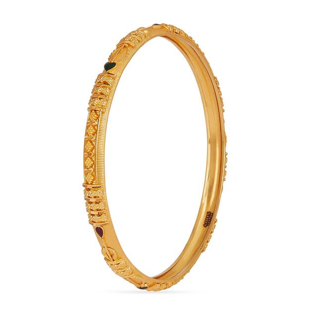 Tanishq 22KT Gold Bangle for Women 3